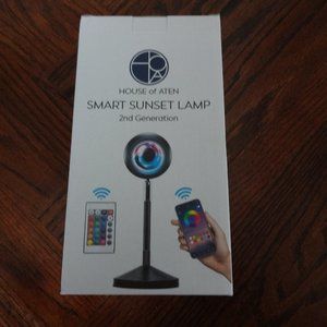 Sunset Lamp Controlled by Remote and Smart App 16 Colors - 360 Degree Rotation